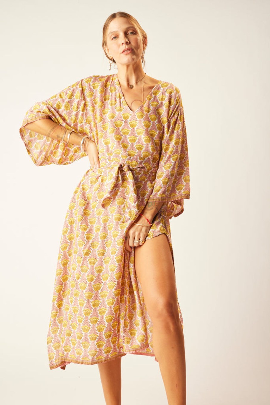 Cover-Ups Natalie Martin Collection | Marin Dress With Sash