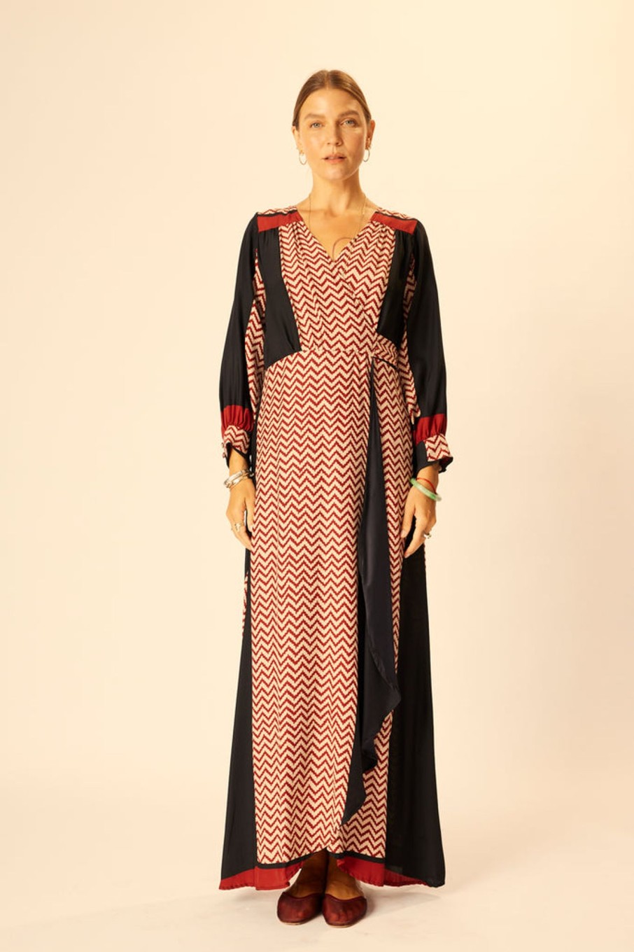 Dresses Natalie Martin Collection | Kate L/S Maxi