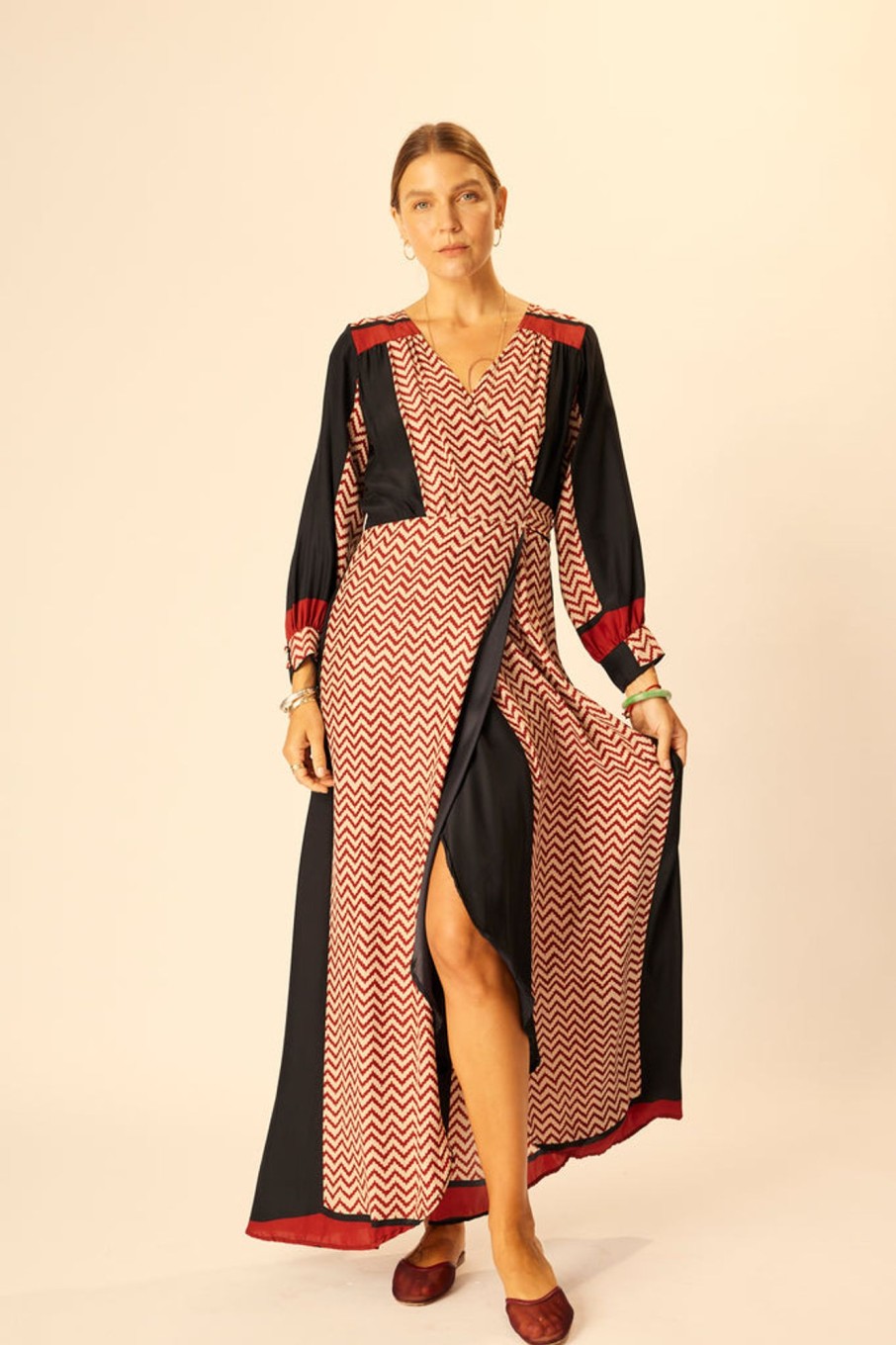 Dresses Natalie Martin Collection | Kate L/S Maxi