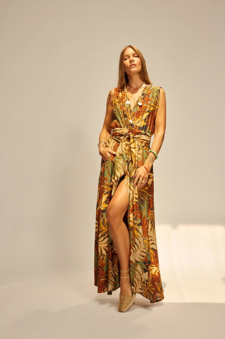 Dresses Natalie Martin Collection | Nico Sleeveless Maxi