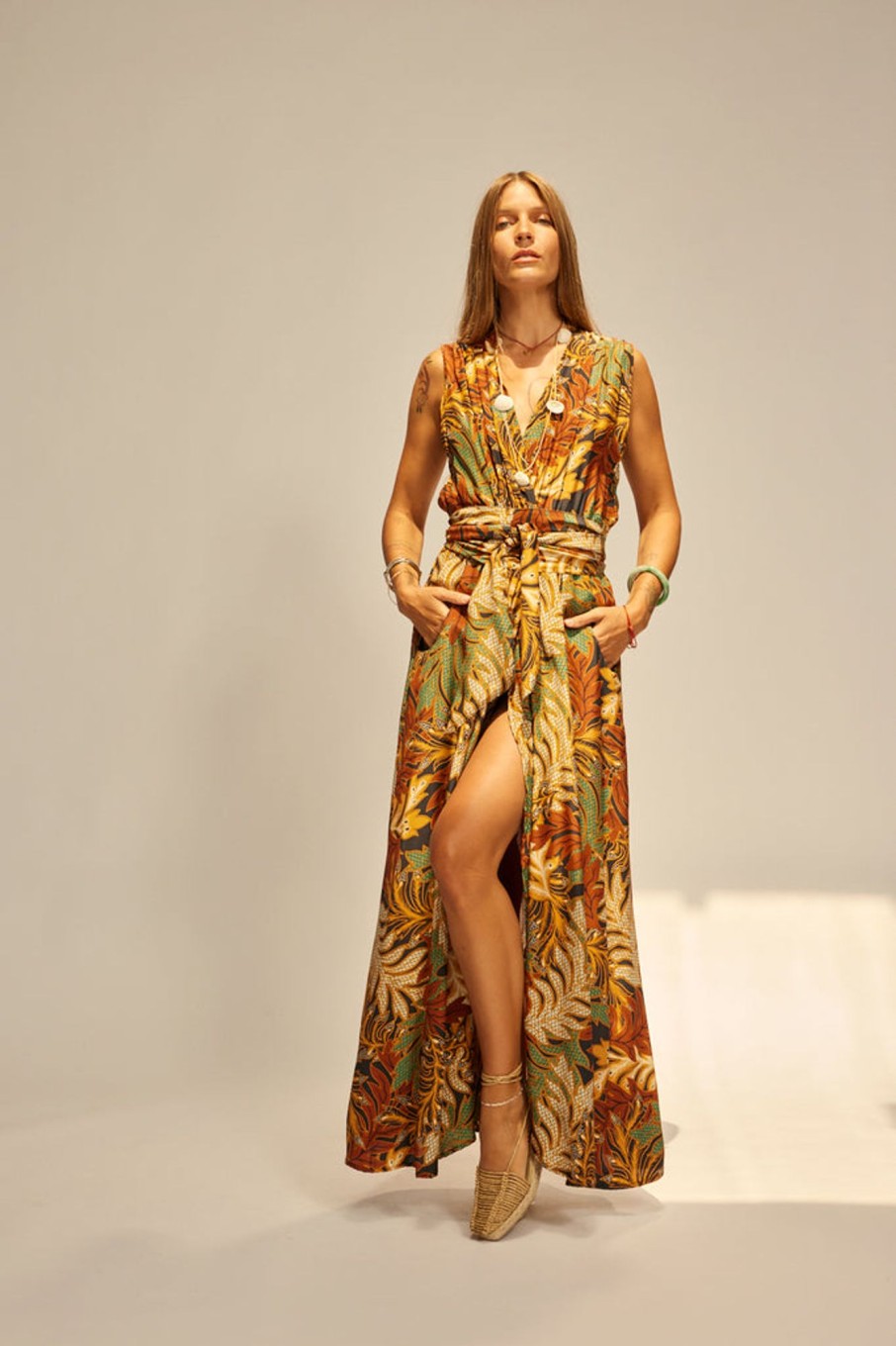 Dresses Natalie Martin Collection | Nico Sleeveless Maxi