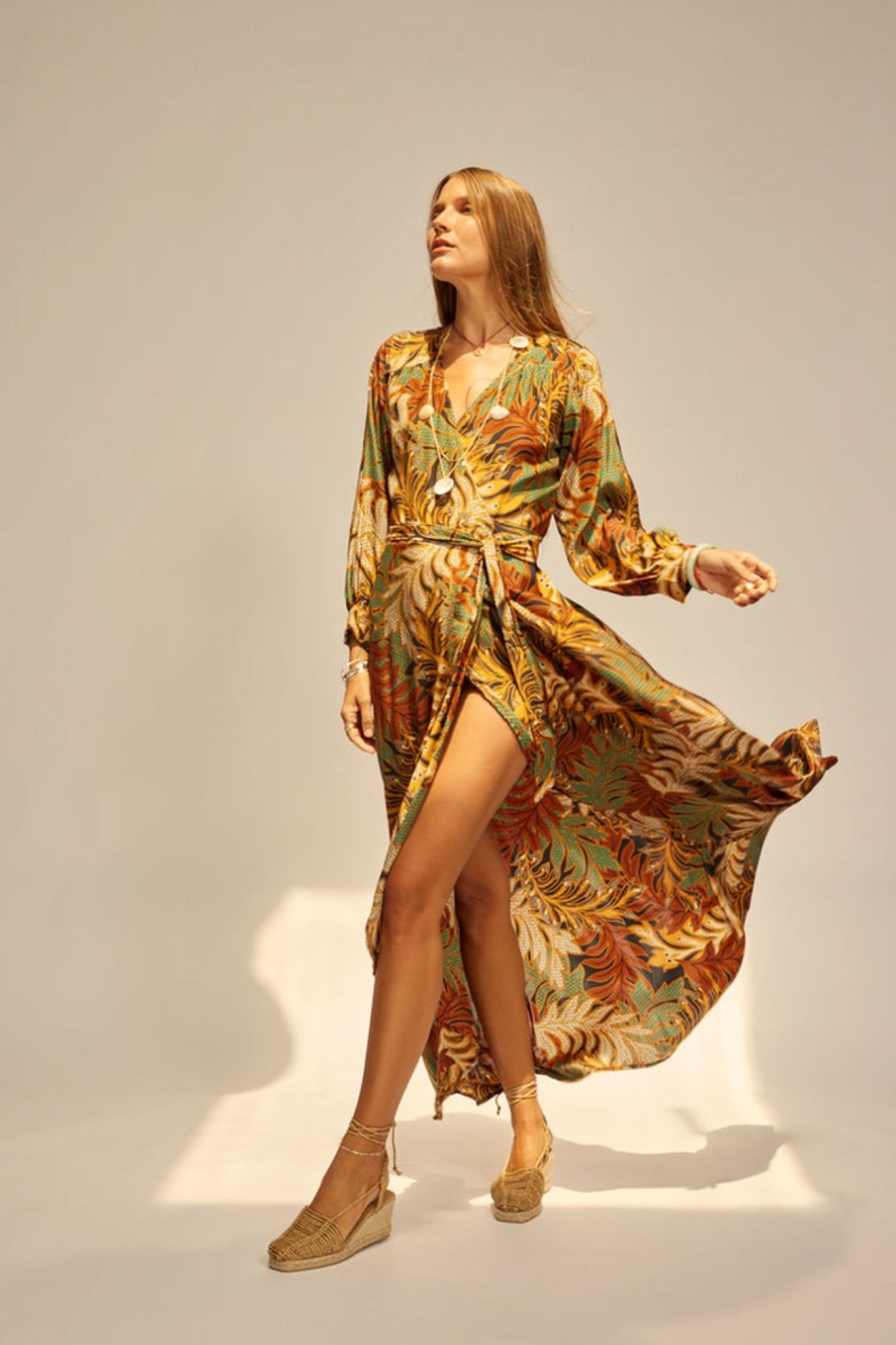 Dresses Natalie Martin Collection | Kate L/S Maxi