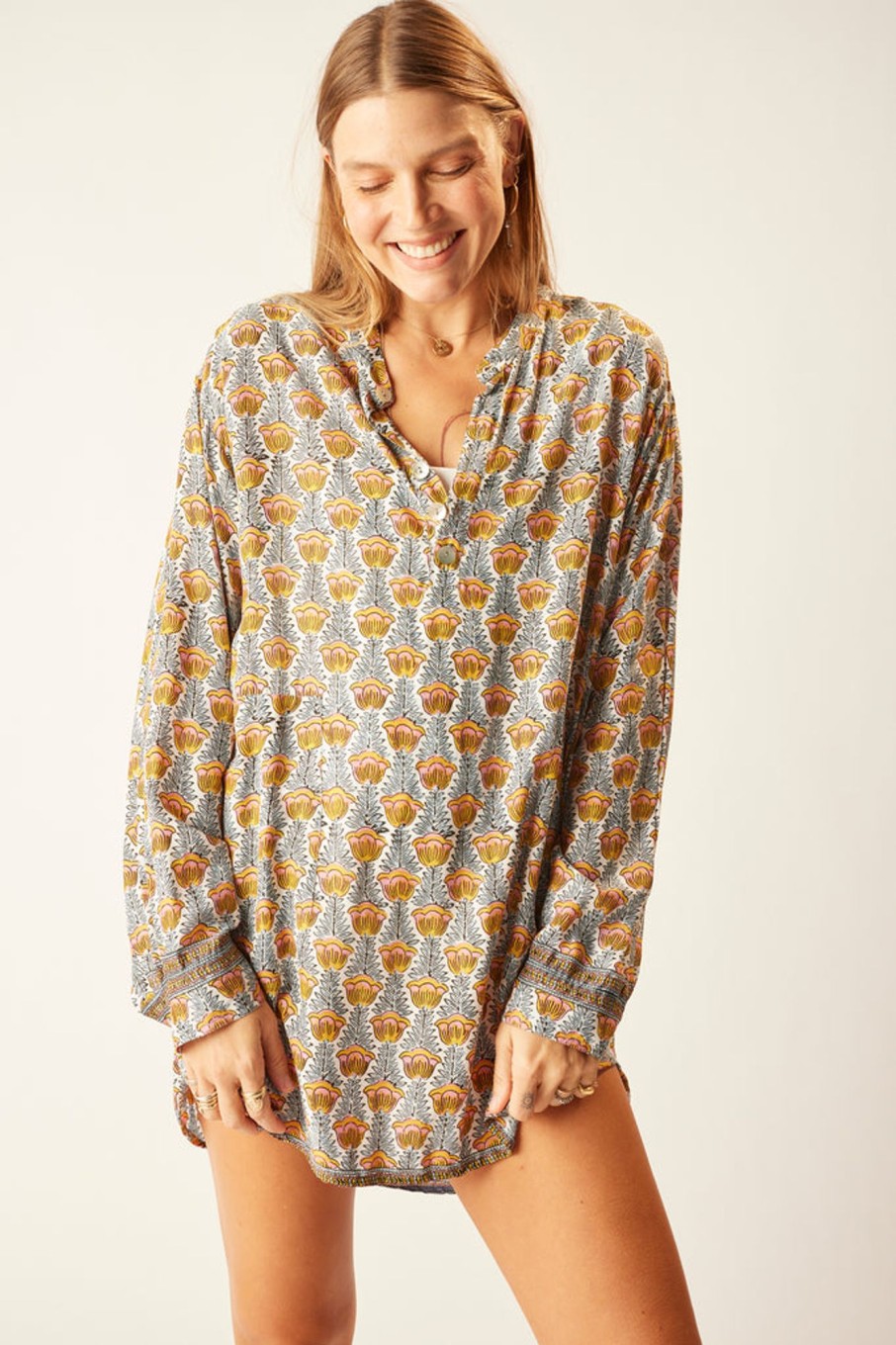 Cover-Ups Natalie Martin Collection | Apres Swim Shirt