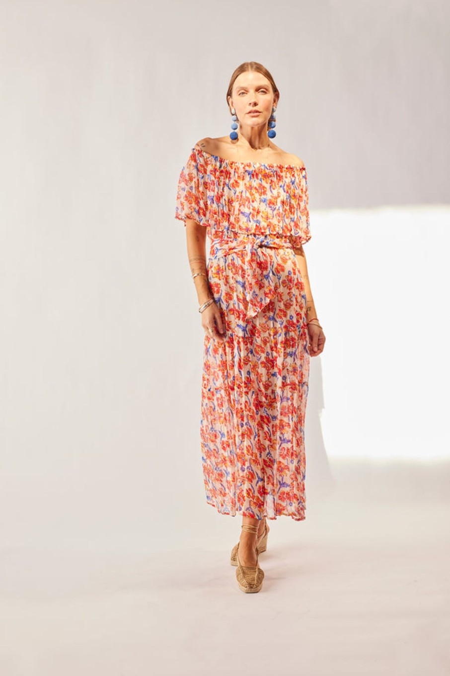 Dresses Natalie Martin Collection | Naomi Dress With Sash