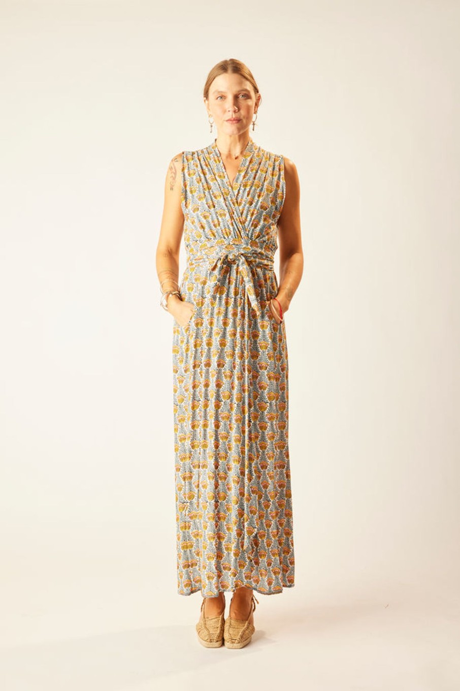 Dresses Natalie Martin Collection | Nico Sleeveless Maxi