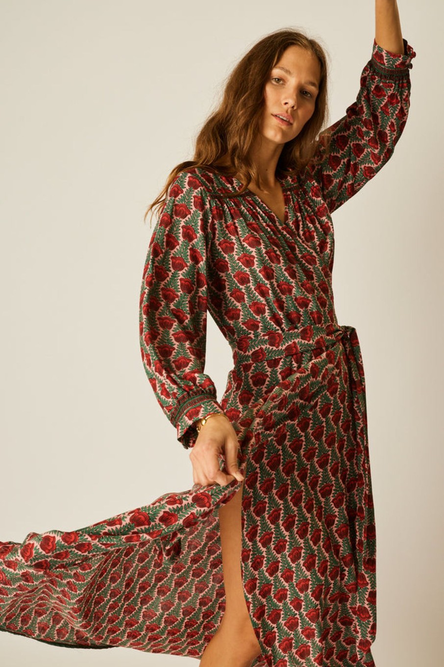 Dresses Natalie Martin Collection | Kate L/S Maxi